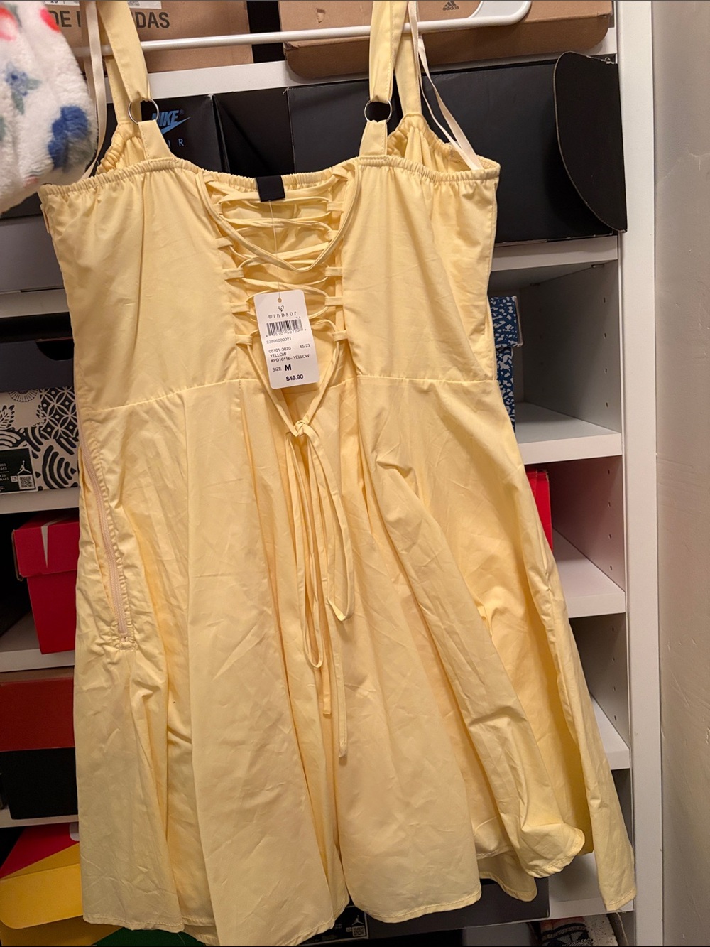 Windsor lace up dress Medium